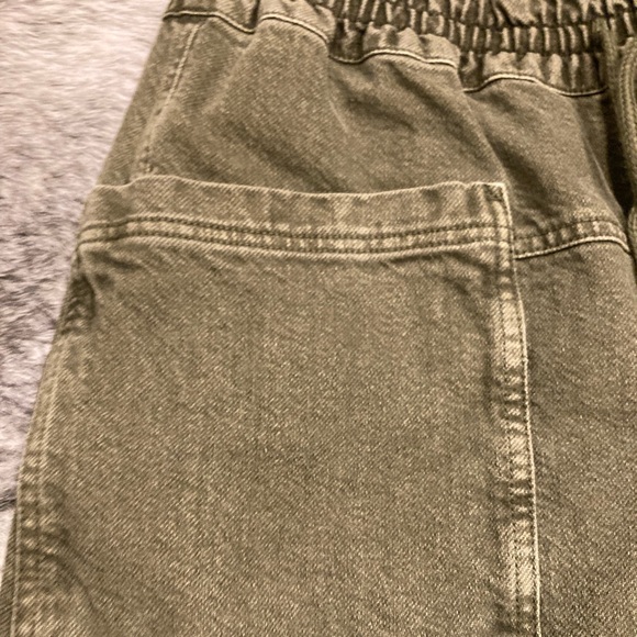 Olive Green Maxi Skirt - Picture 4 of 7